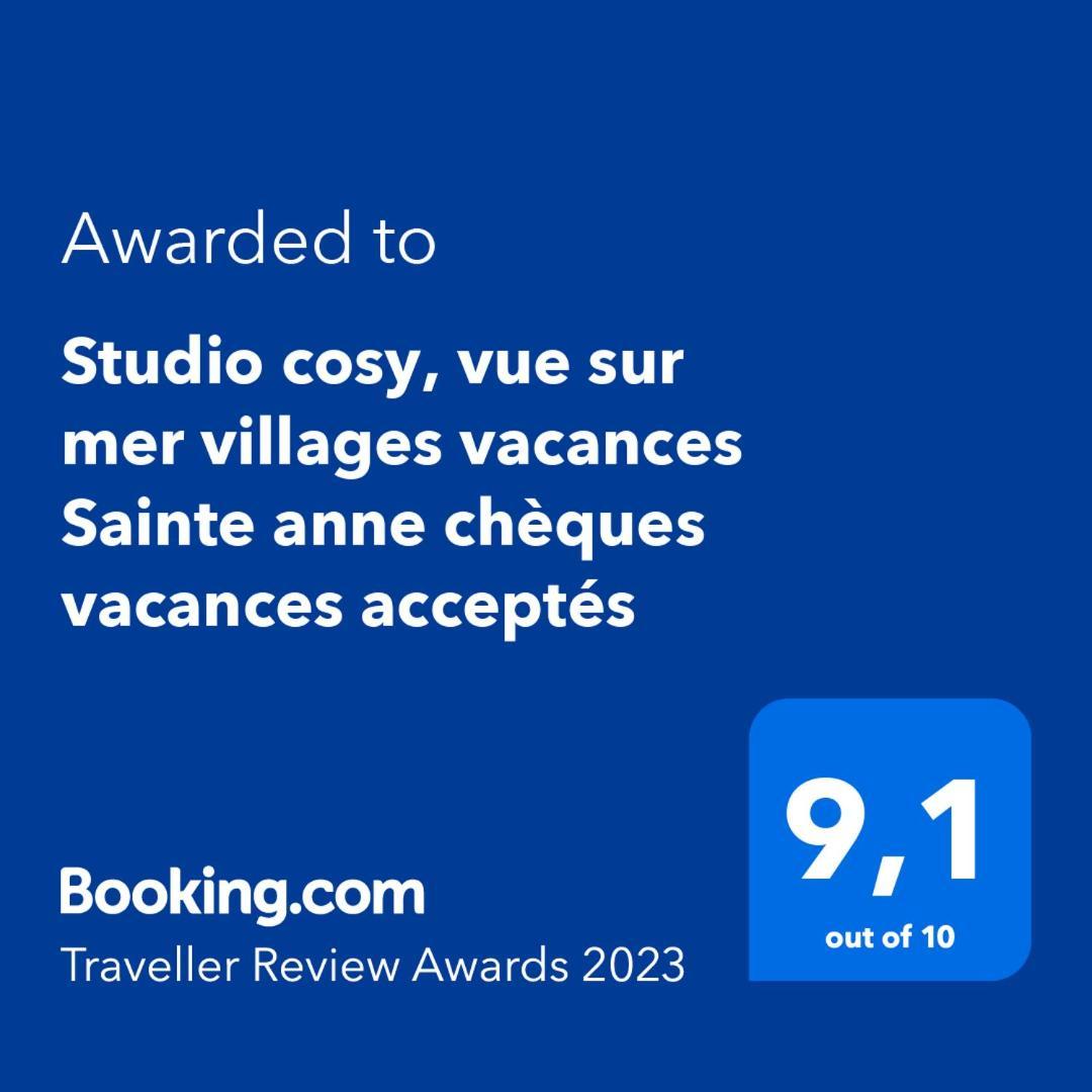 Studio Cosy, Vue Sur Mer Villages Vacances Sainte Anne Cheques Vacances Acceptes Room photo